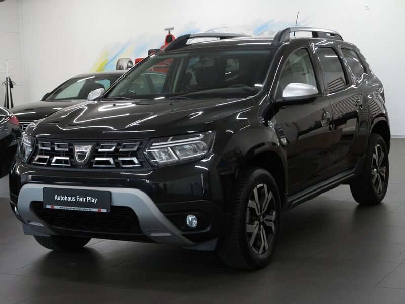Perlmuttschwarz Gebraucht 2022 Dacia Duster Prestige SUV | 22.890 € (Fairer Preis) - Bild 1/4