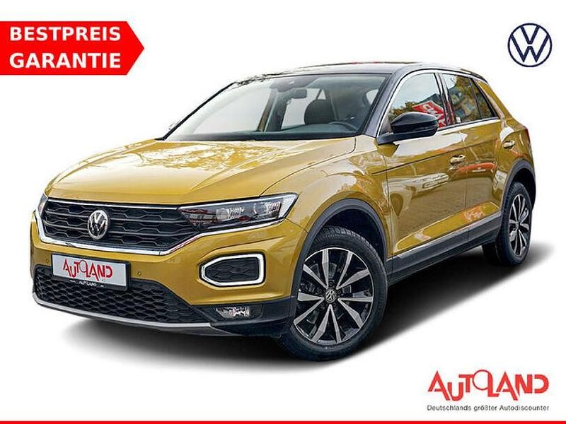 Gelb Gebraucht 2018 VW T-Roc Style SUV | 17.990 € (Teuer) - Bild 1/4