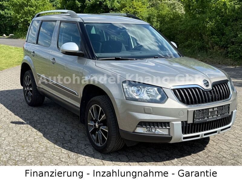 Cappuccinobeige metallic Gebraucht 2015 Skoda Yeti Adventure SUV | 13.990 € (Fairer Preis) - Bild 1/4