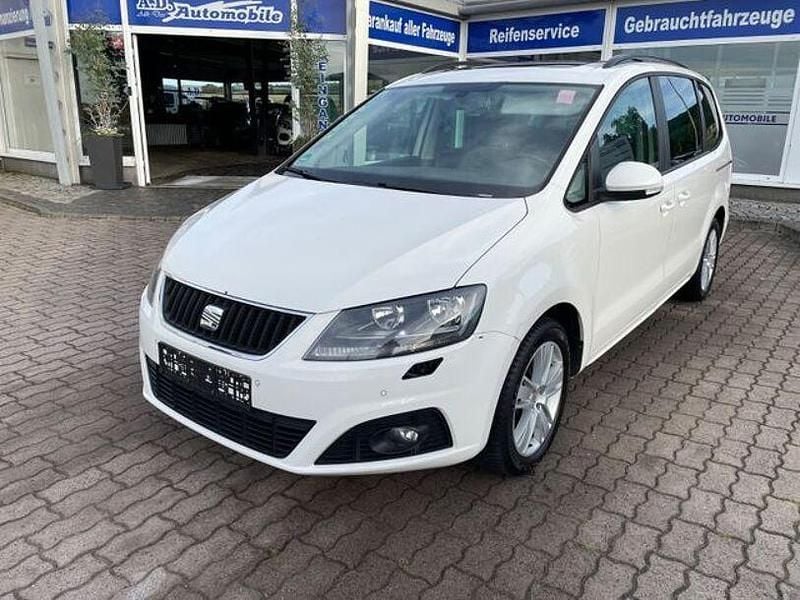Gebraucht Seat Alhambra Style 150 PS (110 kW) 2012 Weiß Van / Kleinbus