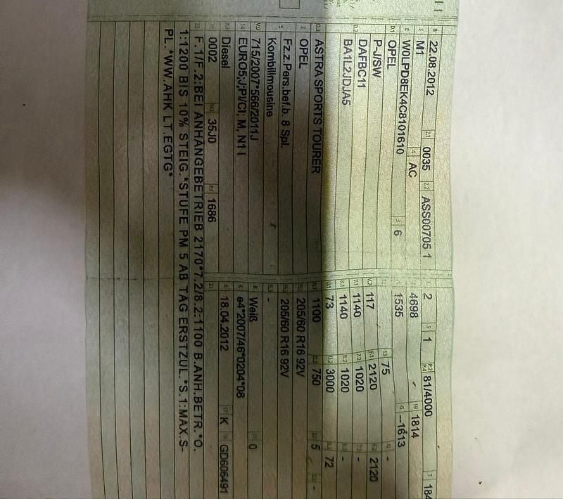 Gebraucht Opel Astra 110 PS (80 kW) 2012 Weiß Kombi