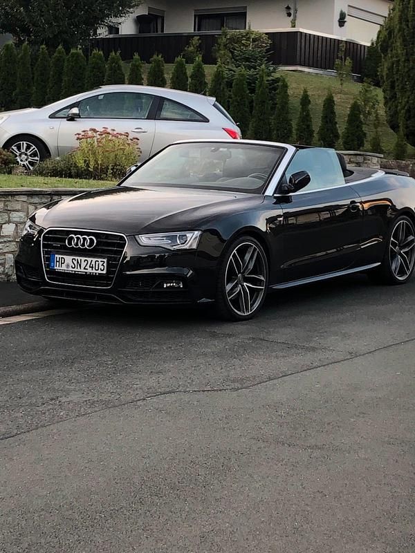 Schwarz Gebraucht 2016 Audi A5 Cabriolet Cabrio | 23.500 € (Teuer) - Bild 1/2
