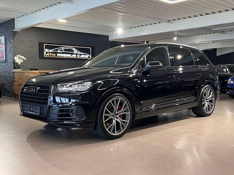 Schwarz Gebraucht 2017 Audi SQ7 Sport SUV | 55.990 € (Teuer) - Bild 1/4