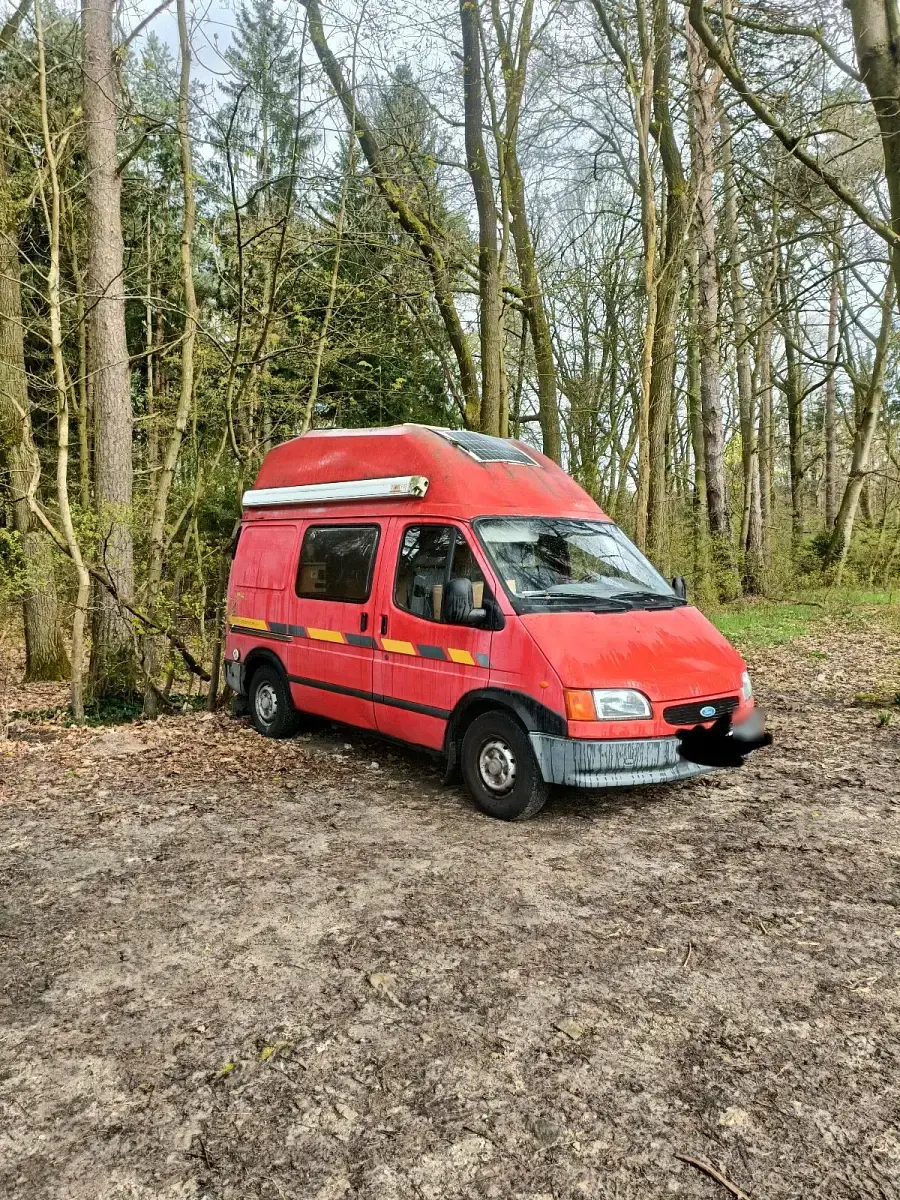 Gebraucht Ford Transit 69 PS (50 kW) 1997 Rot Van
