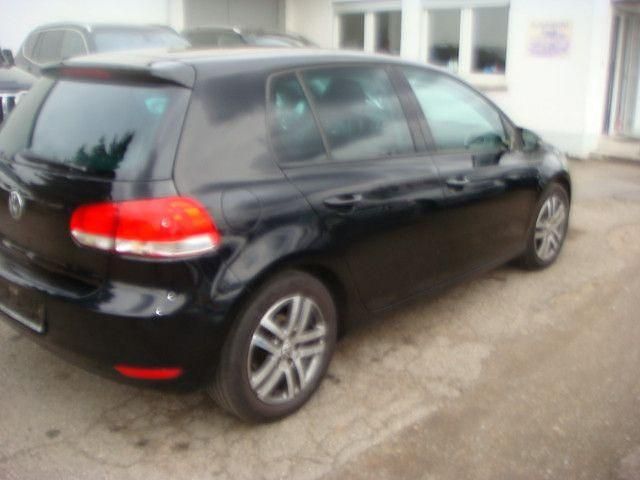 Gebraucht VW Golf VI Trendline 80 PS (58 kW) 2009 Schwarz Kleinwagen
