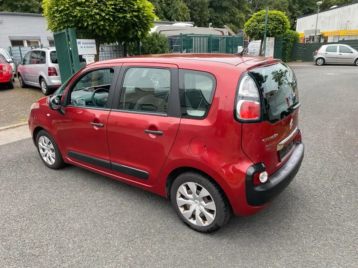 Gebraucht Citroën C3 Picasso Exclusive 95 PS (69 kW) 2009 Rot Van / Kleinbus