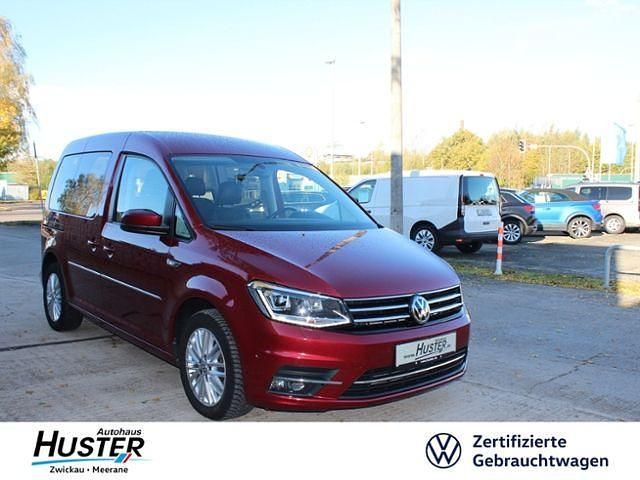 Rot Gebraucht 2016 VW Caddy Highline Van / Kleinbus | 20.885 € (Fairer Preis) - Bild 1/4