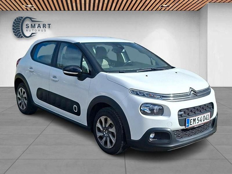 Gebraucht Citroën C3 Feel 110 PS (80 kW) 2018 Weiß Kleinwagen