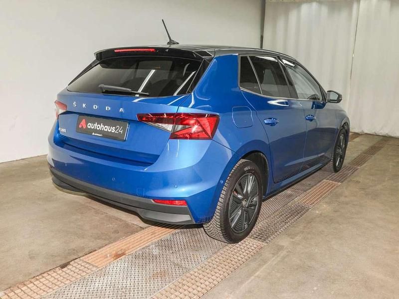 Gebraucht Skoda Fabia Style 110 PS (80 kW) 2022 Blau Kleinwagen