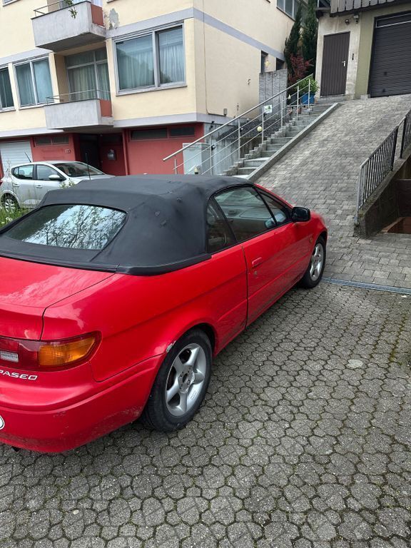 Rot Gebraucht 1998 Toyota Paseo Cabrio | 2.250 € (Guter Preis) - Bild 1/4