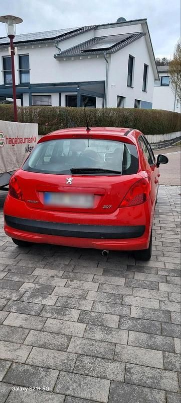 Gebraucht Peugeot 207 2009 Rot Kleinwagen