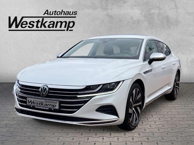 Oryxweiß perlmutteffekt Gebraucht 2023 VW Arteon Elegance Kombi | 28.730 € (Fairer Preis) - Bild 1/4
