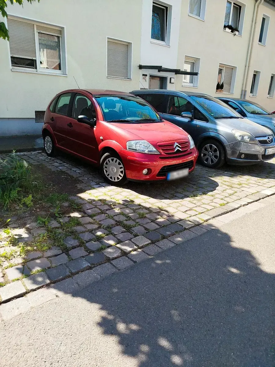 Gebraucht Citroën C3 54 PS (39 kW) 2007 Rot Kleinwagen