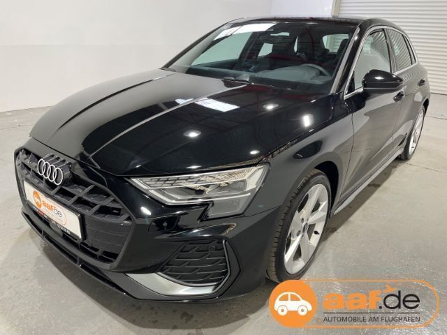 Schwarz Gebraucht 2024 Audi A3 Sportback S-Line Limousine | 35.950 € (Superpreis) - Bild 1/4