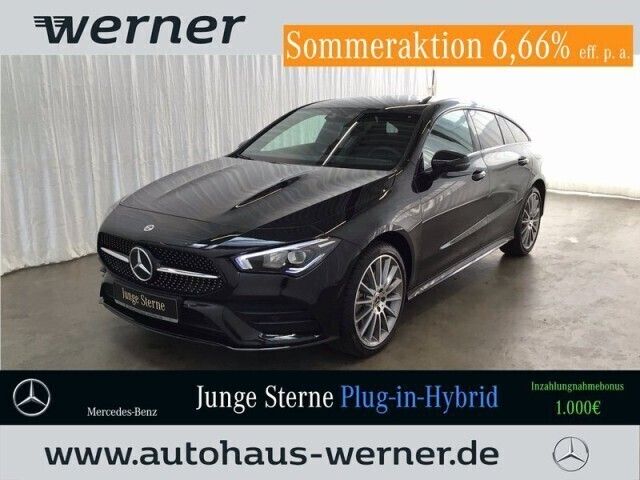 Schwarz Gebraucht 2023 Mercedes CLA250e Shooting Brake AMG line Kombi | 37.100 € (Etwas zu teuer) - Bild 1/4