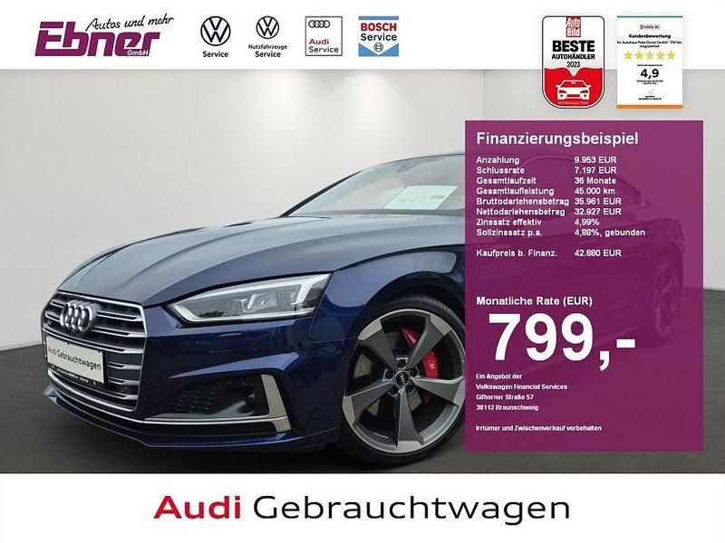 Blau Gebraucht 2018 Audi S5 Ambiente | 42.880 € (Fairer Preis) - Bild 1/4