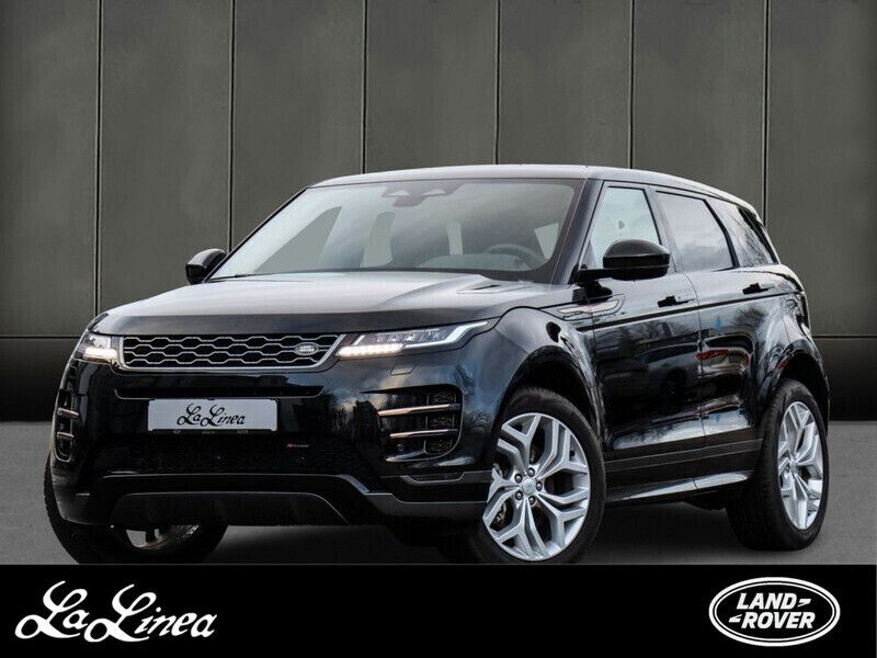 Schwarz Gebraucht 2022 Land Rover Range Rover evoque R-Dynamic SUV | 50.888 € (Teuer) - Bild 1/4