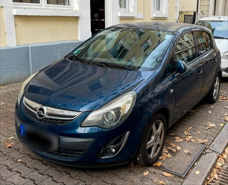 Blau Gebraucht 2011 Opel Corsa Innovation Kleinwagen | 3.100 € (Superpreis) - Bild 1/4