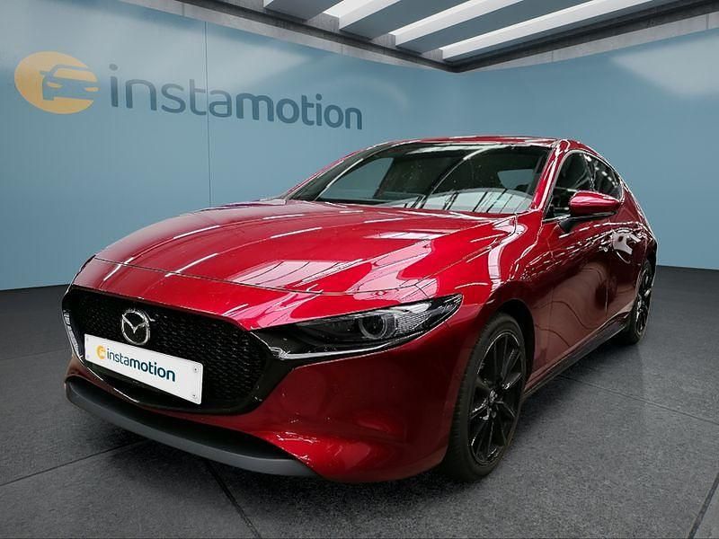 Rot Gebraucht 2024 Mazda 3 Limousine | 28.149 € (Fairer Preis) - Bild 1/4
