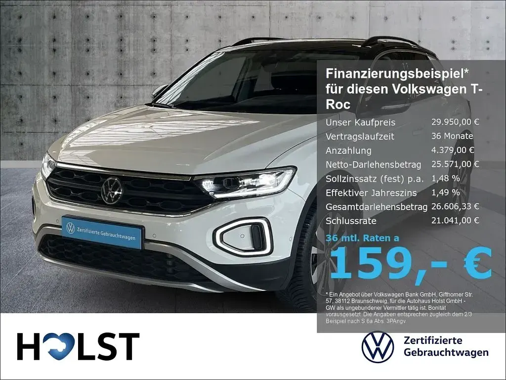 Gebraucht VW T-Roc Goal 150 PS (110 kW) 2025 SUV