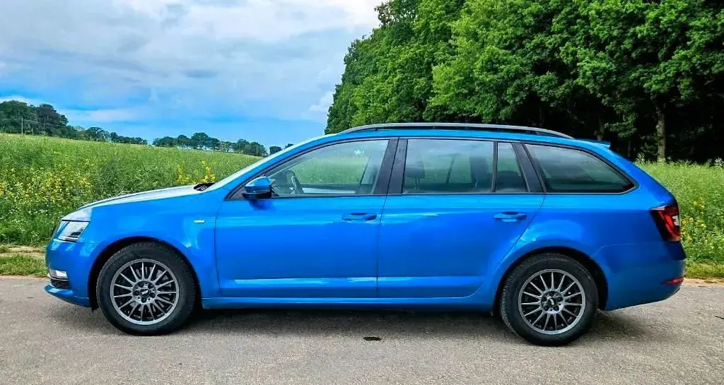 Gebraucht Skoda Octavia 180 PS (132 kW) 2018 Blau Kombi