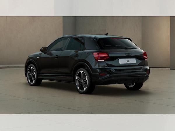 Neu Audi Q2 S-Line 150 PS (110 kW) 2025 Schwarz (mythosschwarz metallic) SUV
