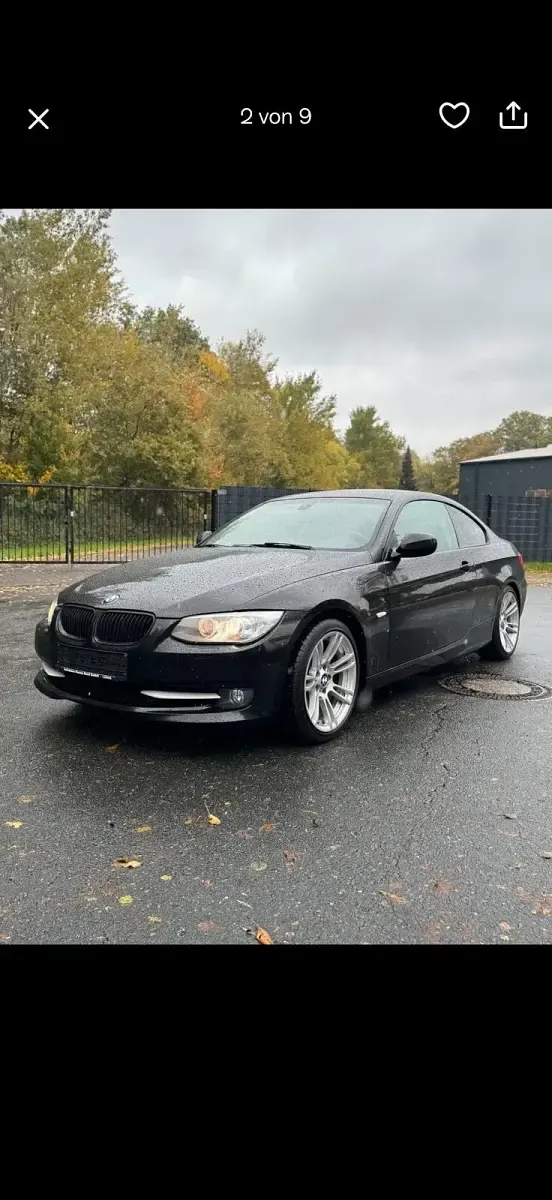 Second-hand BMW 320 184 CP (135 kW) 2012 Negru Coupe