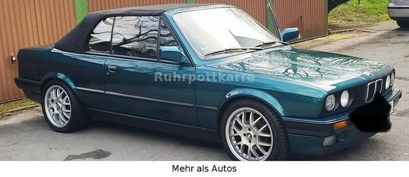 Grün Gebraucht 1991 BMW 320 Cabriolet Sport Line Cabrio | 18.500 € - Bild 1/4