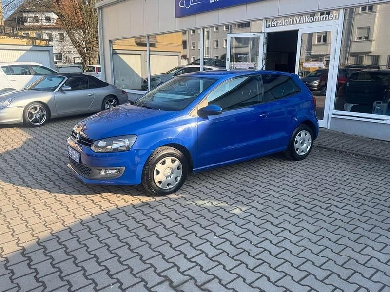 Gebraucht VW Polo Trendline 60 PS (44 kW) 2010 Blau Kleinwagen