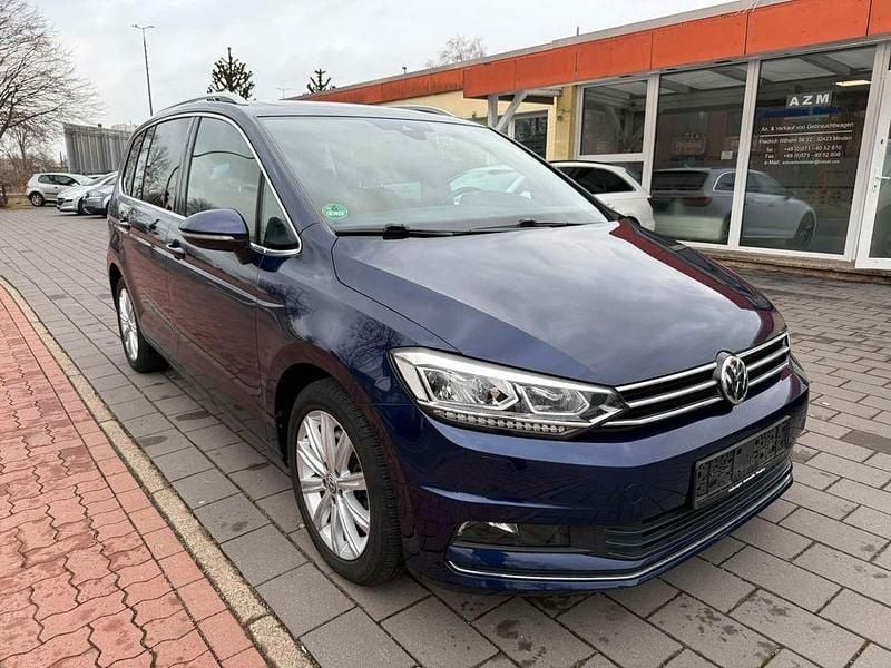 Gebraucht VW Touran Highline 179 PS (131 kW) 2017 Blau Van / Kleinbus