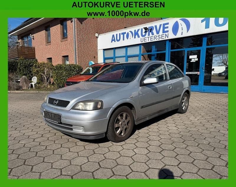 Gebraucht Opel Astra Comfort 101 PS (74 kW) 2003 Silber Limousine