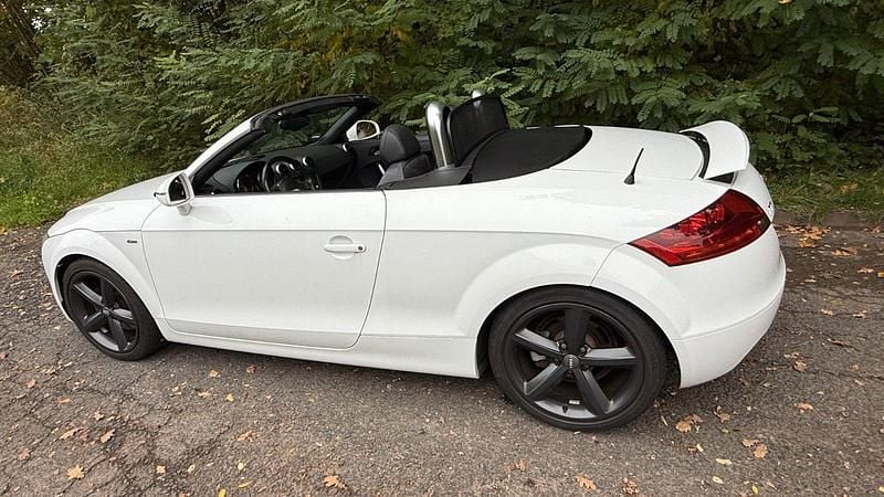 Weiß Gebraucht 2008 Audi TT Roadster S-Line Cabrio | 10.700 € (Superpreis) - Bild 1/4