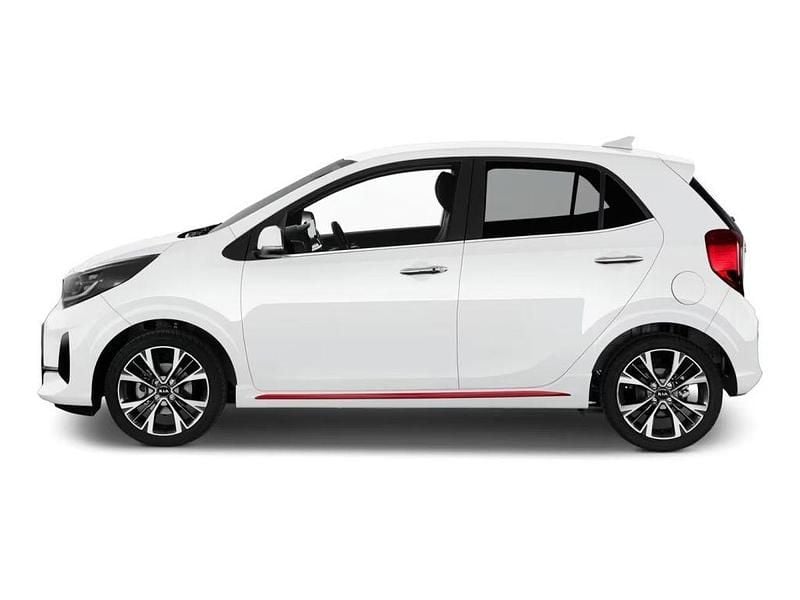 Gebraucht Kia Picanto GT-Line 101 PS (74 kW) 2023 Sonderlackierung clear white Kleinwagen