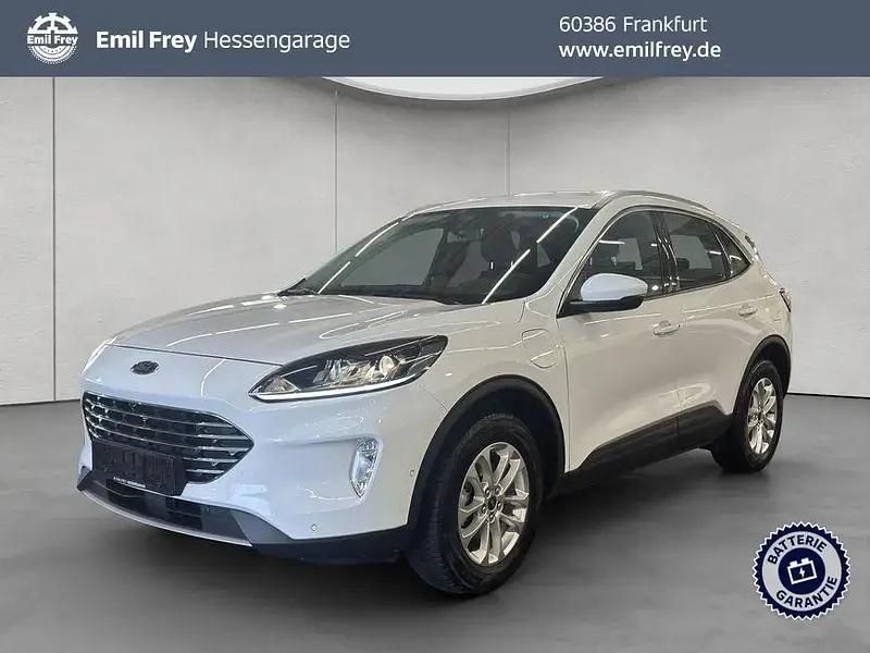 Frozen white Gebraucht 2022 Ford Kuga Titanium SUV | 21.550 € (Superpreis) - Bild 1/3
