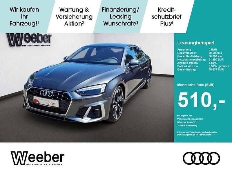 Daytonagrau perleffekt (metallic) Gebraucht 2024 Audi A5 Ambiente Coupé | 51.390 € (Superpreis) - Bild 1/4