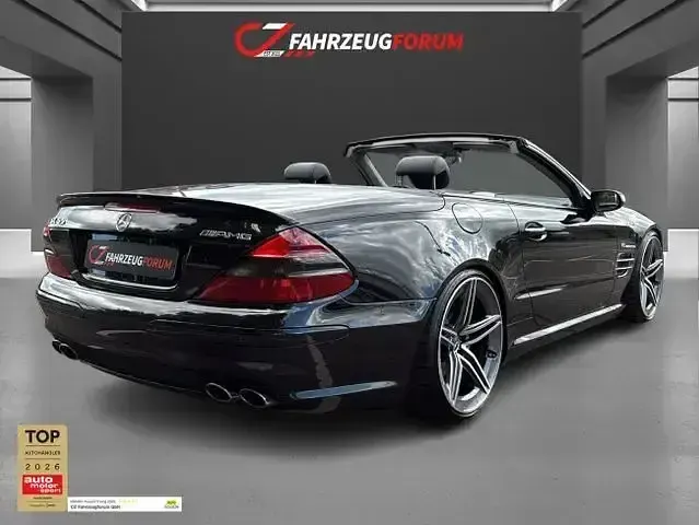 Gebraucht Mercedes SL55 AMG AMG 500 PS (367 kW) 2004 Schwarz Cabrio