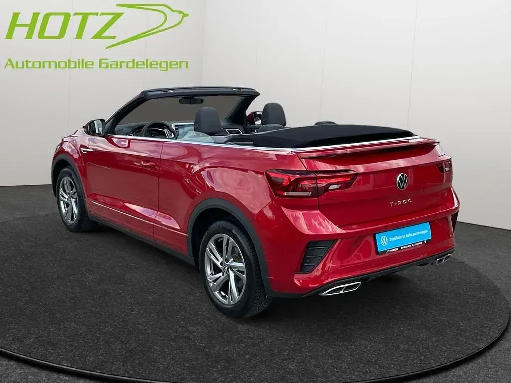 Gebraucht VW T-Roc Cabriolet R-line 150 PS (110 kW) 2025 Rot Cabrio