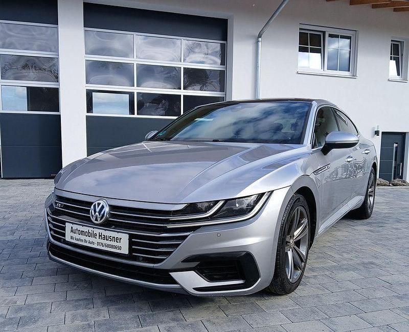 Grau Gebraucht 2017 VW Arteon R-line Limousine | 16.900 € (Guter Preis) - Bild 1/4