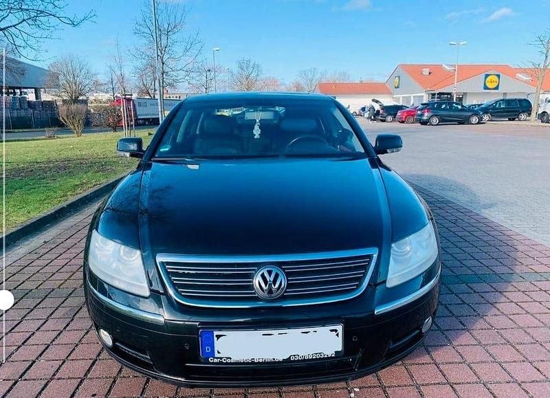 Second-hand VW Phaeton 224 CP (164 kW) 2006 Negru Berlinǎ