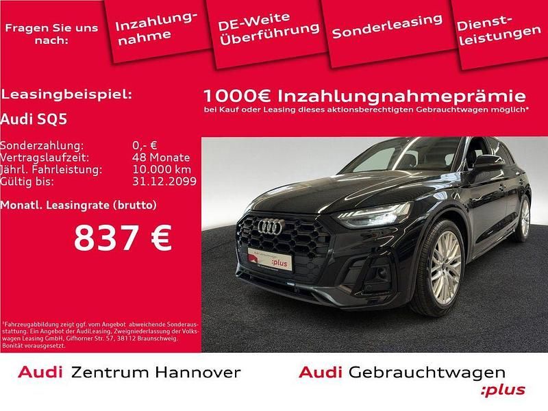 Mythosschwarz metallic Gebraucht 2022 Audi SQ5 Ambiente SUV | 55.950 € (Fairer Preis) - Bild 1/4