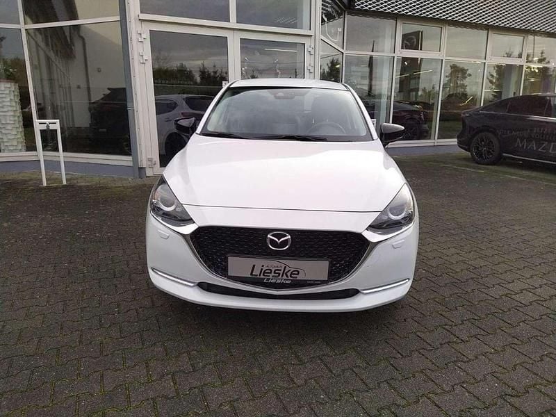 Arctic white Gebraucht 2022 Mazda 2 Homura-Line Kleinwagen | 14.470 € (Guter Preis) - Bild 1/4