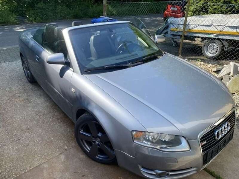 Silber Gebraucht 2006 Audi A4 Cabriolet S-Line Cabrio | 7.150 € (Guter Preis) - Bild 1/1