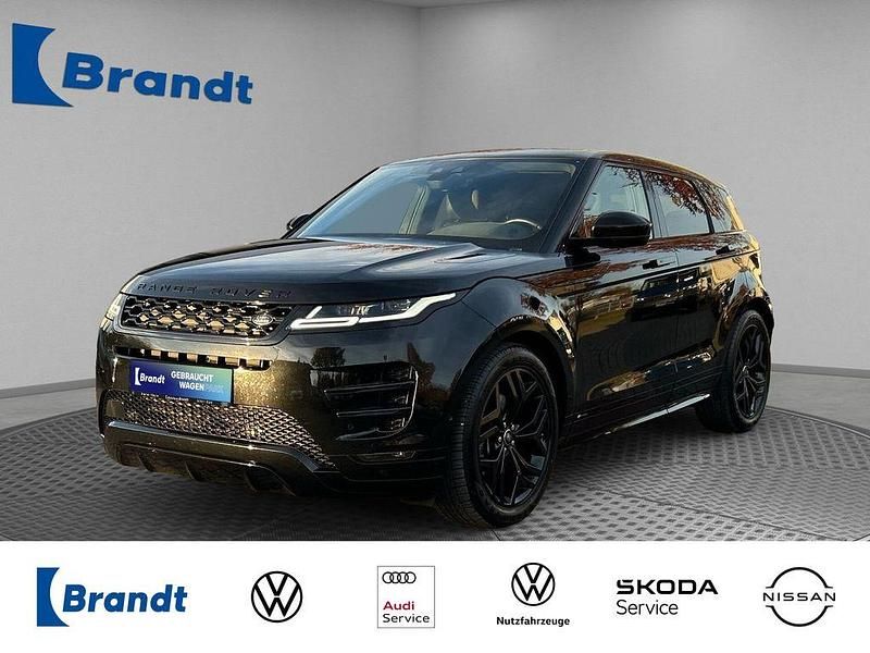 Santorini black (metallic) Gebraucht 2020 Land Rover Range Rover evoque SE SUV | 27.990 € (Fairer Preis) - Bild 1/3