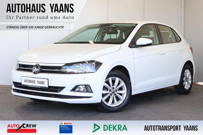 Weiß Gebraucht 2021 VW Polo Highline Kleinwagen | 14.389 € (Superpreis) - Bild 1/4