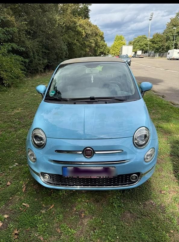 Blau Gebraucht 2017 Fiat 500 Cabrio | 8.500 € (Fairer Preis) - Bild 1/4