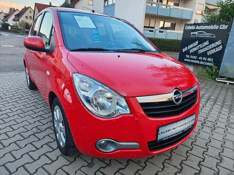 Gebraucht Opel Agila Edition 86 PS (63 kW) 2009 Rot Kleinwagen