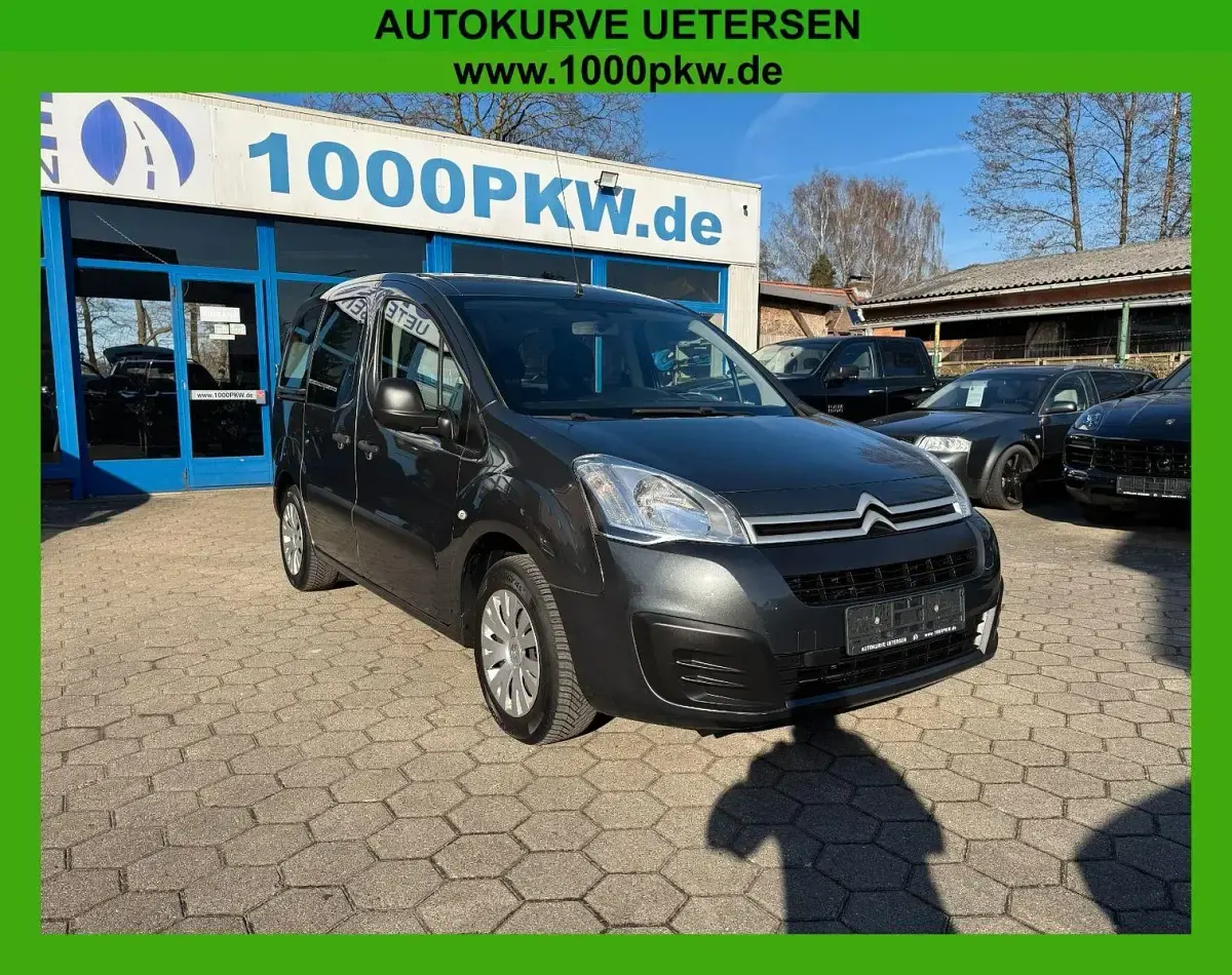 Gebraucht Citroën Berlingo 99 PS (72 kW) 2017 Grau Van / Kleinbus