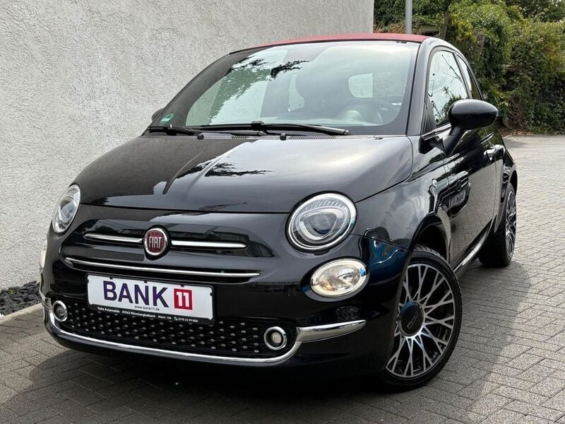 Schwarz Gebraucht 2024 Fiat 500C Dolcevita Cabrio | 16.998 € (Etwas zu teuer) - Bild 1/4