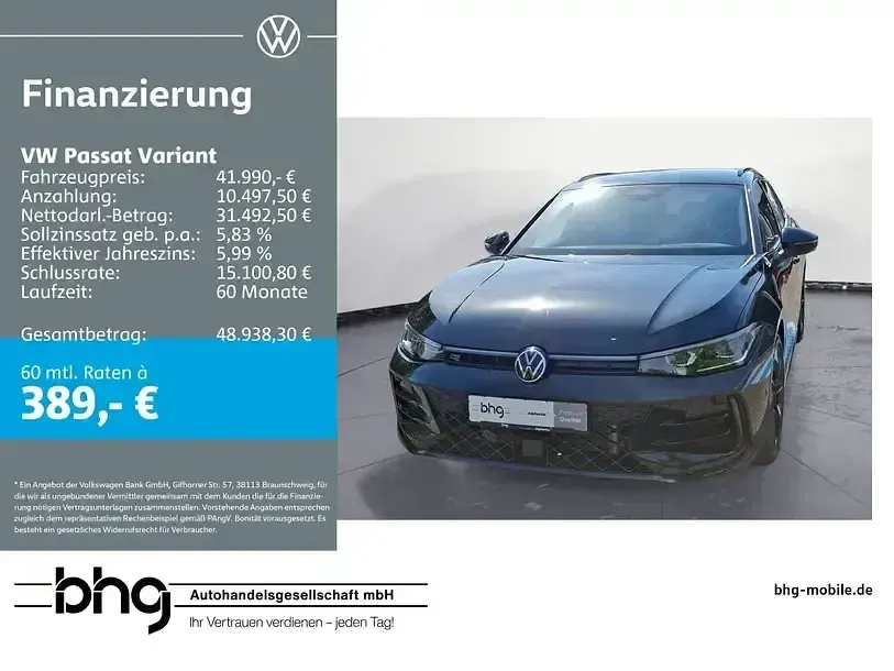 Gebraucht VW Passat R-line 193 PS (141 kW) 2025 Kombi