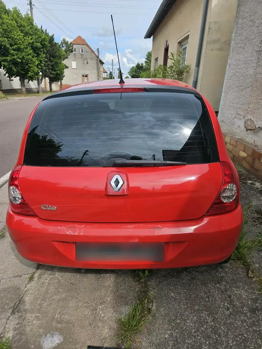 Gebraucht Renault Clio 75 PS (55 kW) 2009 Rot Kleinwagen